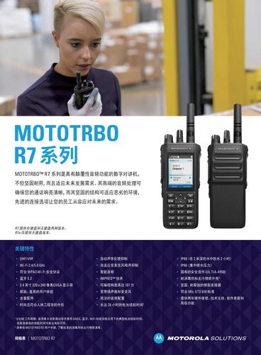摩托罗拉R7数字对讲机